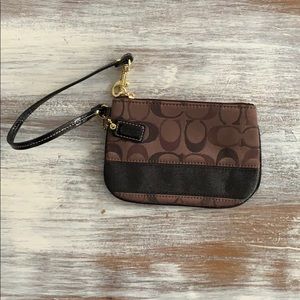 Coach wristlet